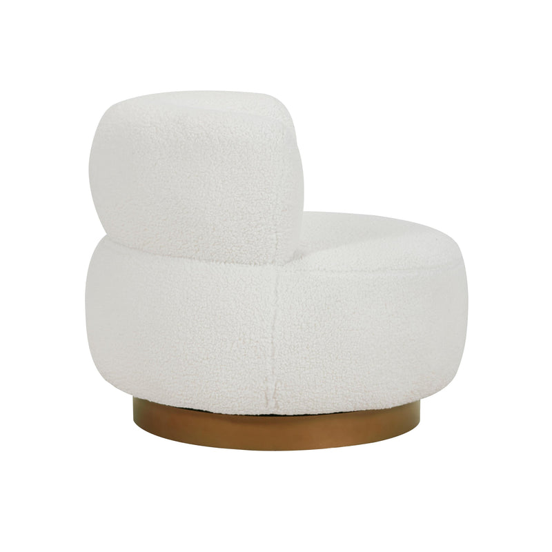 Homelegance Novella 8568WH-1 Swivel Chair IMAGE 3