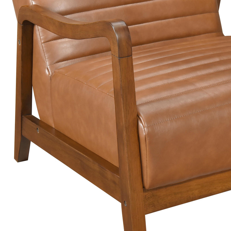 Homelegance Rupert 1226BRW-1 Accent Chair IMAGE 5