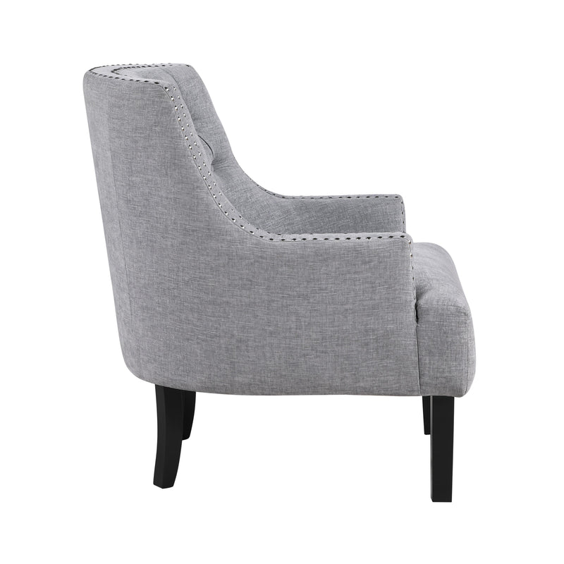 Homelegance Charisma 1194NGY-1 Accent Chair IMAGE 3