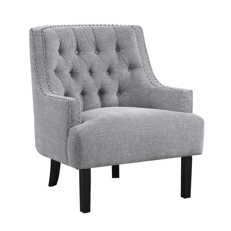 Homelegance Charisma 1194NGY-1 Accent Chair IMAGE 4