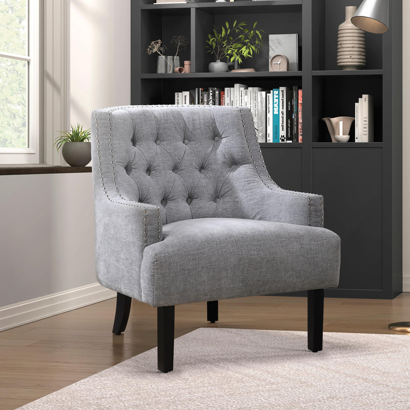 Homelegance Charisma 1194NGY-1 Accent Chair IMAGE 6