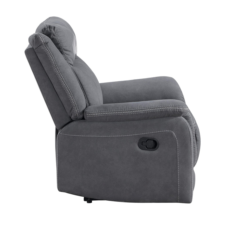 Homelegance Dean 9646GY-1 Reclining Chair IMAGE 3