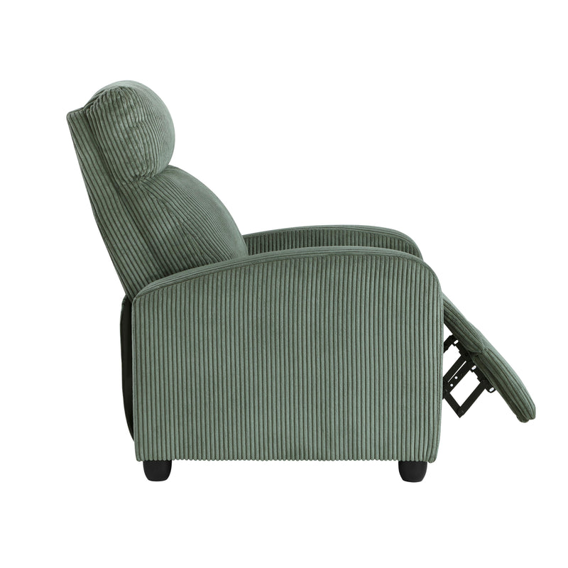 Homelegance Parsons 9588GRN-1PB Push Back Reclining Chair IMAGE 10