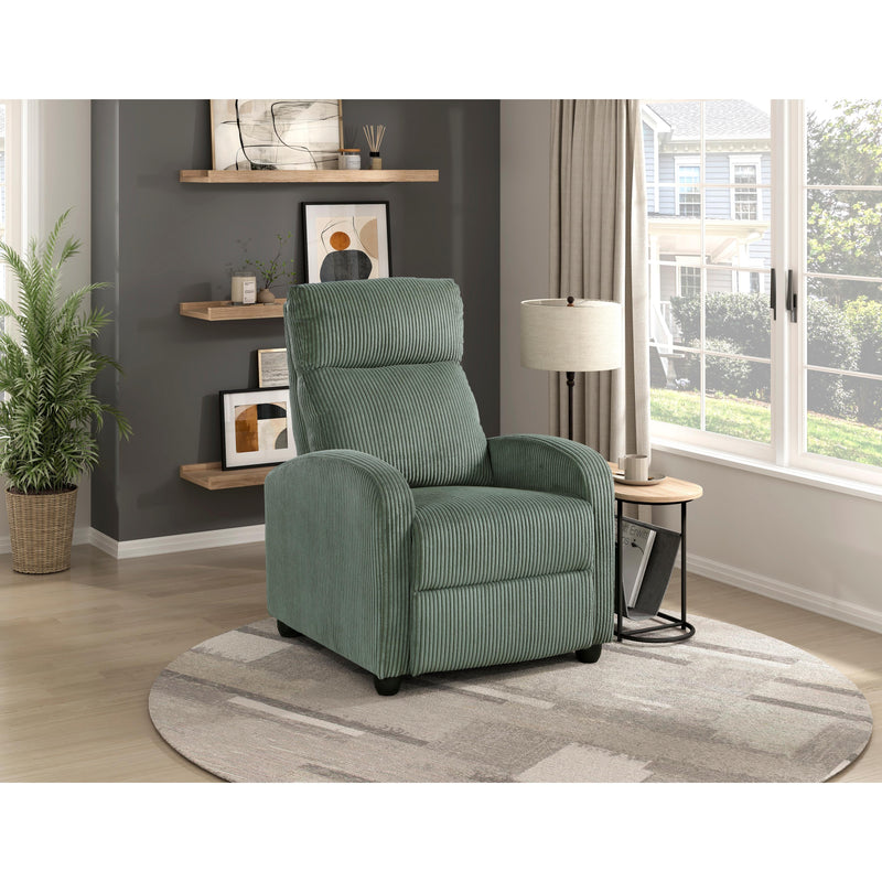 Homelegance Parsons 9588GRN-1PB Push Back Reclining Chair IMAGE 14