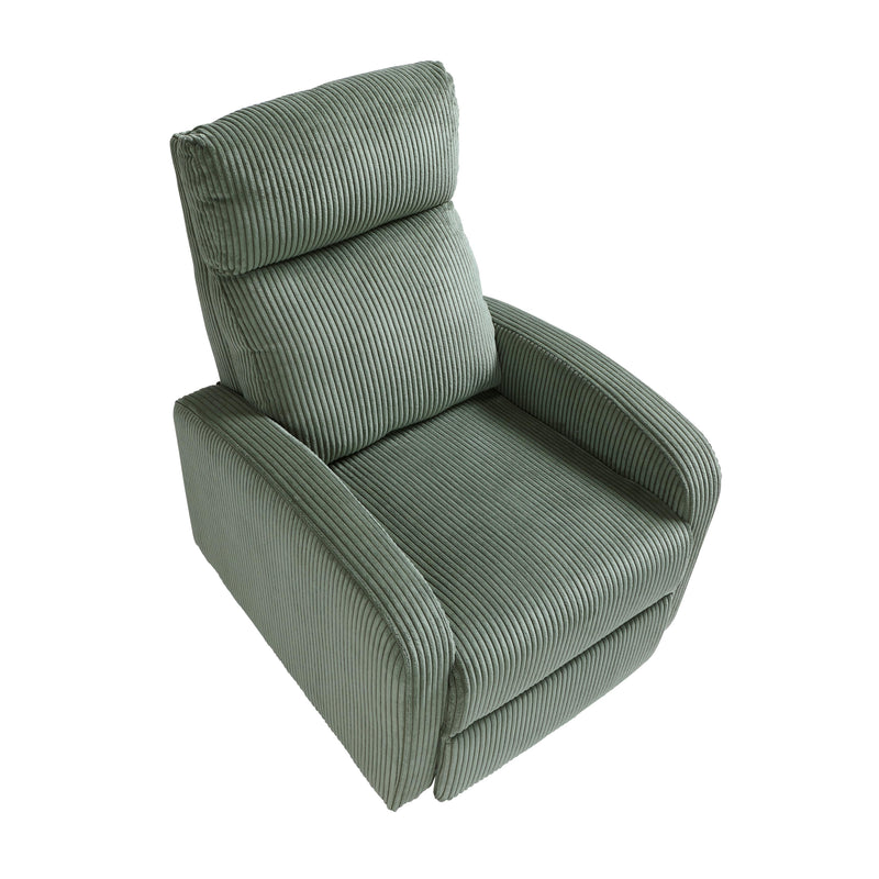 Homelegance Parsons 9588GRN-1PB Push Back Reclining Chair IMAGE 3