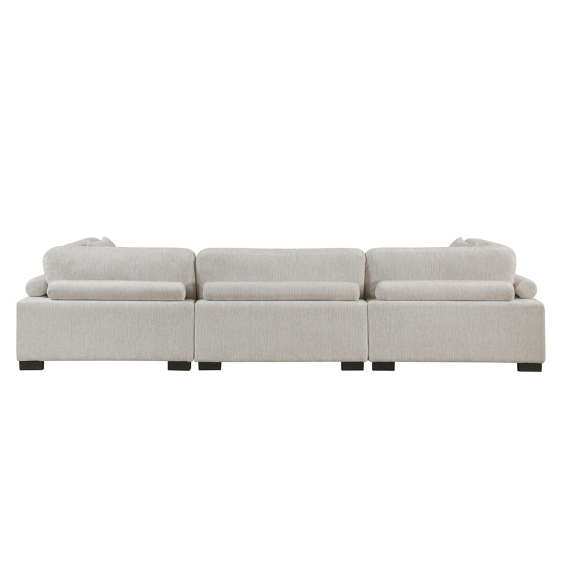 Homelegance Tinley 9555BEG-3* Sofa IMAGE 3