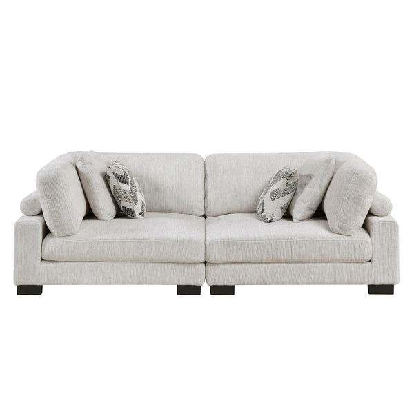 Homelegance Tinley 9555BEG-2* Love Seat IMAGE 1