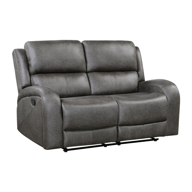 Homelegance Pagosa 9601GY-2 Double Reclining Love Seat IMAGE 2