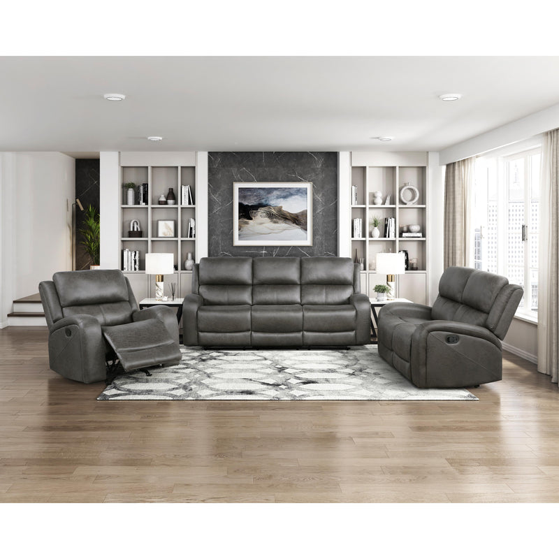 Homelegance Pagosa 9601GY-2 Double Reclining Love Seat IMAGE 8