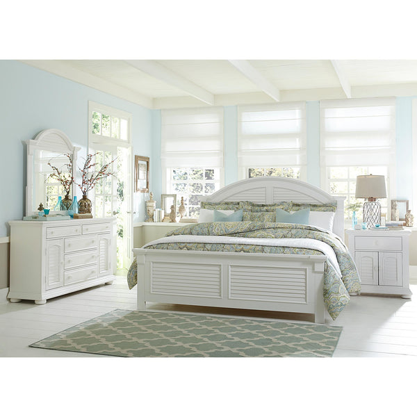 Liberty Furniture Industries Inc. Summer House I 607-BR-QPBDMN 6 pc Queen Panel Bedroom Set IMAGE 1