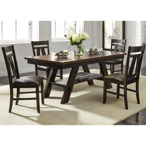 Liberty Furniture Industries Inc. Lawson 116-CD-5RLS 5 pc Dining Set IMAGE 1