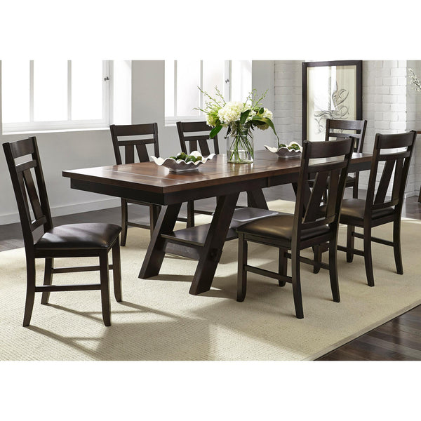 Liberty Furniture Industries Inc. Lawson 116-CD-7RLS 7 pc Dining Set IMAGE 1