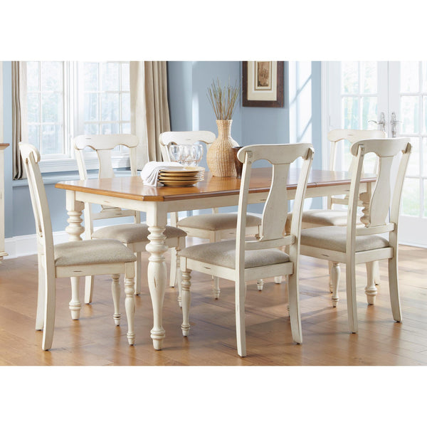 Liberty Furniture Industries Inc. Ocean Isle 303-CD-7RLS 7 pc Dining Set IMAGE 1