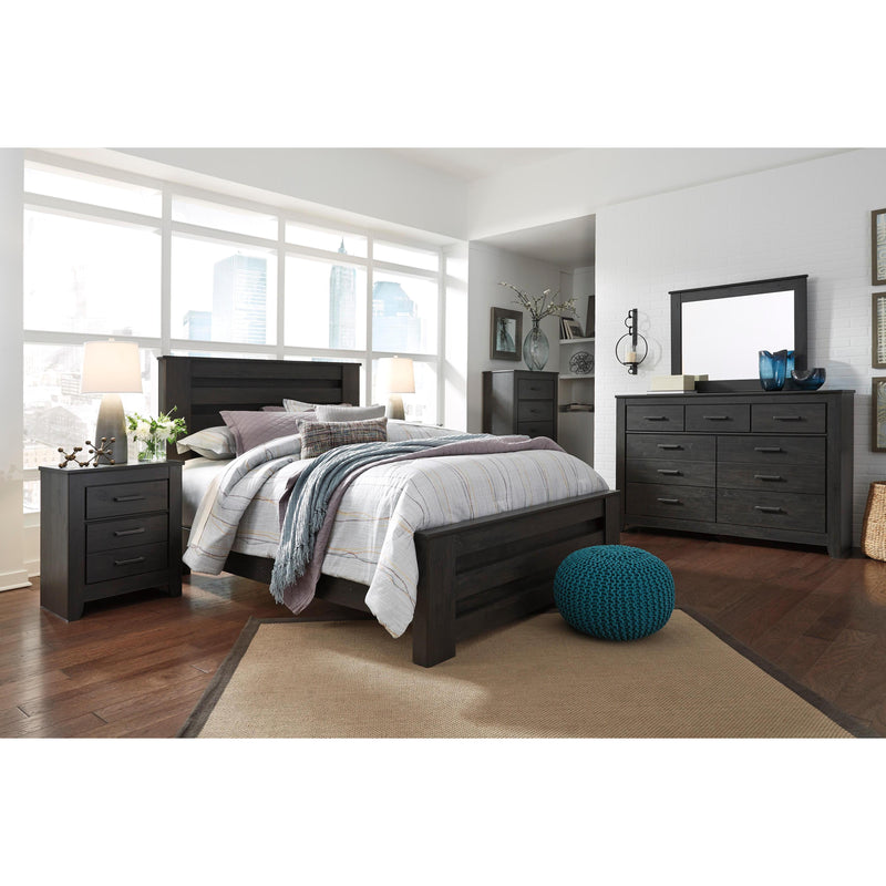 Signature Design by Ashley Brinxton B249B7 6 pc Queen Panel Bedroom Set IMAGE 2