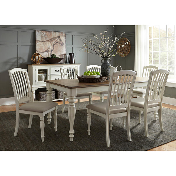 Liberty Furniture Industries Inc. Cumberland Creek 334-CD-7RLS 7 pc Dining Set IMAGE 1