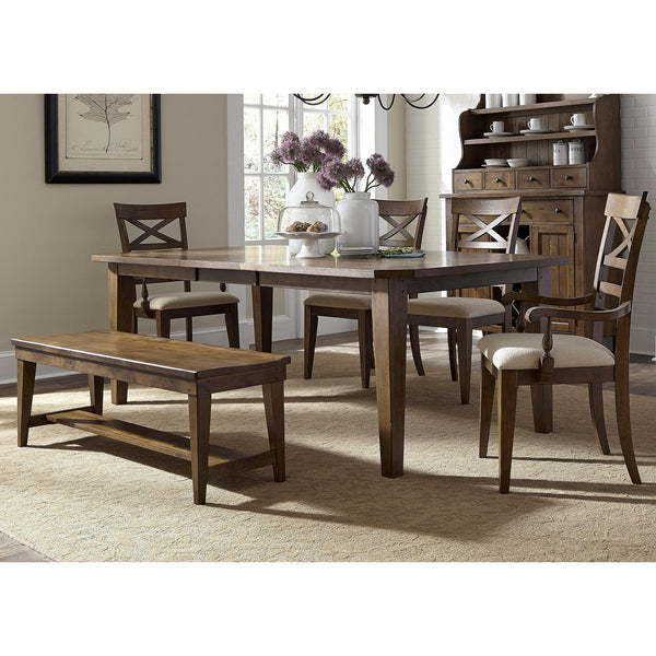 Liberty Furniture Industries Inc. Hearthstone 382-DR-O6RLS 6 pc Dining Set IMAGE 1