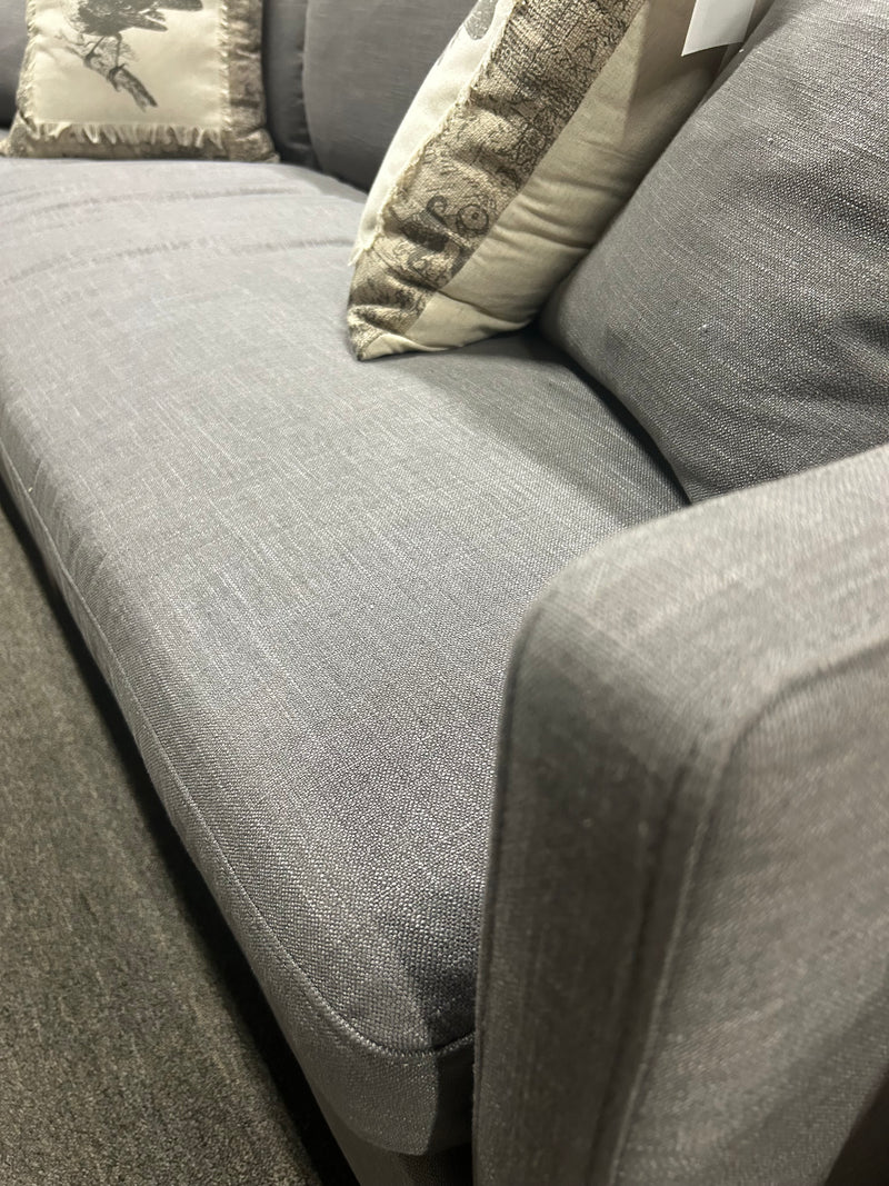 Marlow sofa in Pewter by Malouf