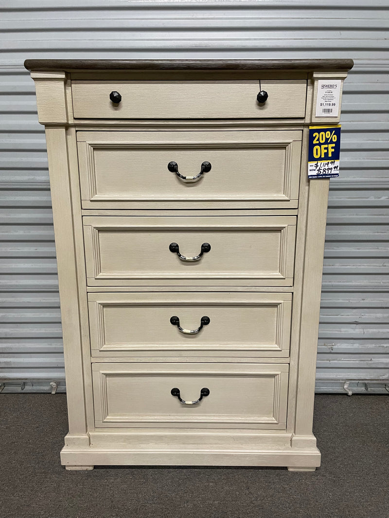 Bolanburg Five Drawer Chest by Ashley (CLEARANCE)