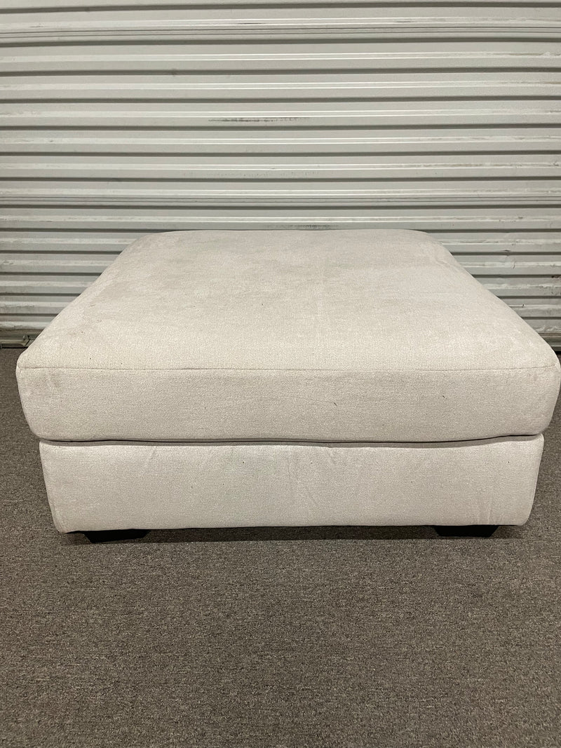 Ottoman in Lowder Stone by Ashley (CLEARANCE)