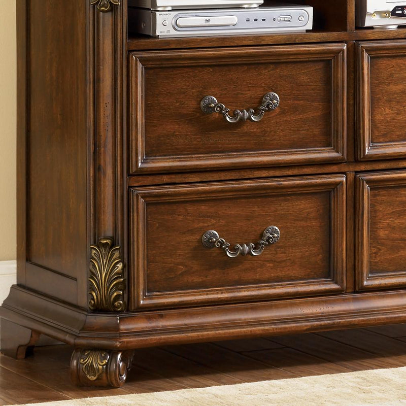 Liberty Furniture Industries Inc. Messina Estates 4-Drawer Media Chest 737-BR45 IMAGE 2