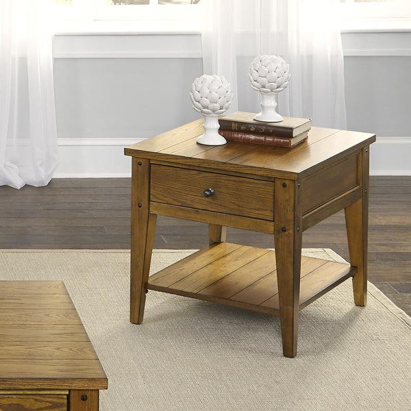 Liberty Furniture Industries Inc. Lake House End Table 110-OT1020 IMAGE 1