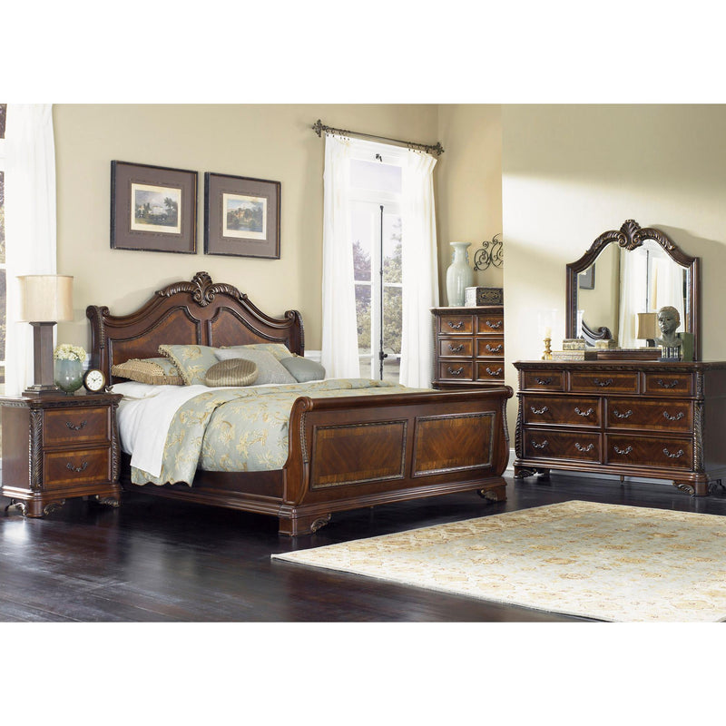 Liberty Furniture Industries Inc. Highland Court Arched Dresser Mirror 620-BR51 IMAGE 3