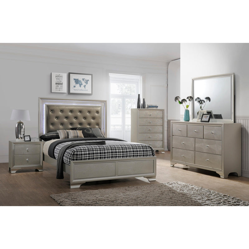 Crown Mark Lyssa B4300 6 pc King Panel Bedroom Set IMAGE 1