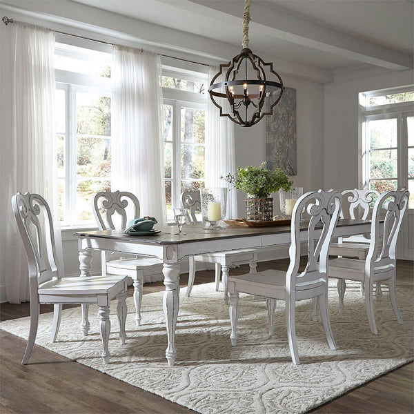 Liberty Furniture Industries Inc. Magnolia Manor 244-DR-O7LGS 7 pc Dining Set IMAGE 1