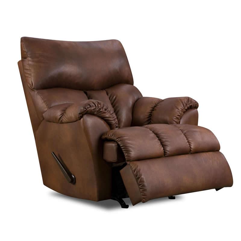 Southern Motion Re-Fueler Rocker Leather Recliner Re-Fueler Rocker 1113 (L) IMAGE 2