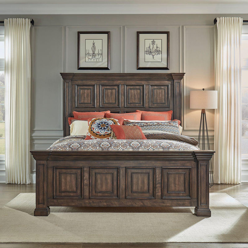 Liberty Furniture Industries Inc. Big Valley 361-BR-QPBDMC 6 pc Queen Panel Bedroom Set IMAGE 2