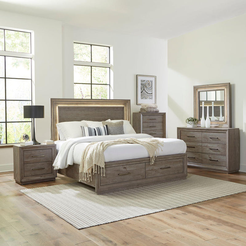 Liberty Furniture Industries Inc. Horizons 272-BR-QSBDMCN 7 pc Queen Storage Bedroom Set IMAGE 1