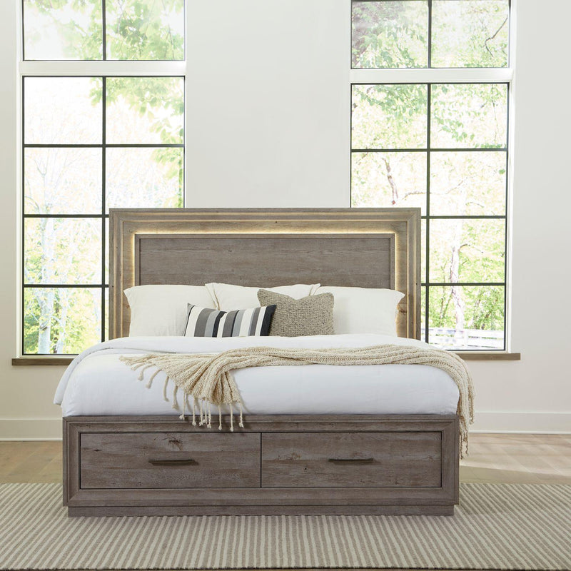 Liberty Furniture Industries Inc. Horizons 272-BR-QSBDMCN 7 pc Queen Storage Bedroom Set IMAGE 2