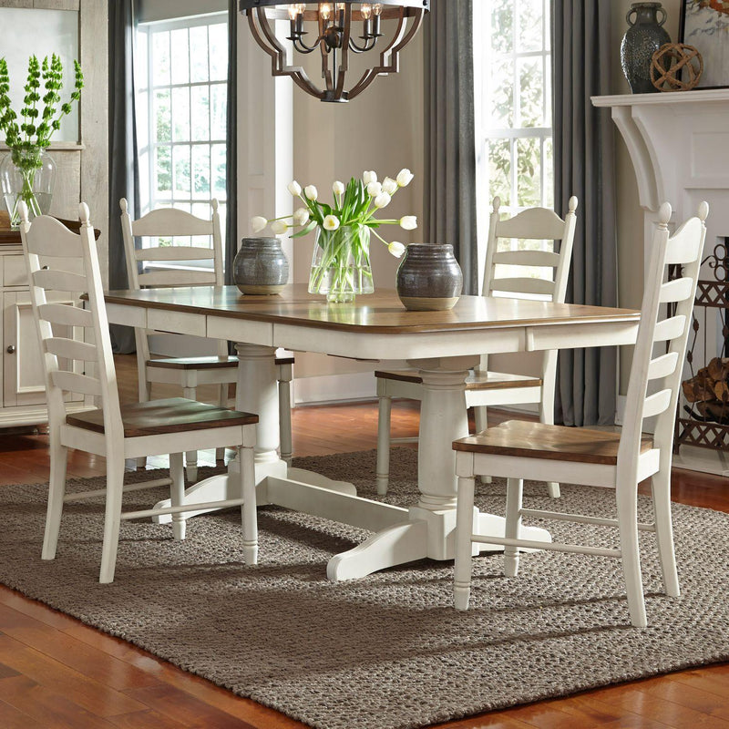 Liberty Furniture Industries Inc. Springfield 278-CD-72PS 5 pc Dining Set IMAGE 1