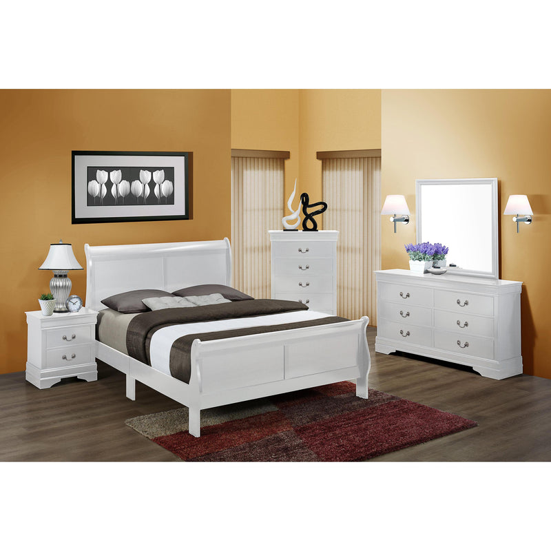 Crown Mark Louis Philip B3650 7 pc Twin Sleigh Bedroom Set IMAGE 1