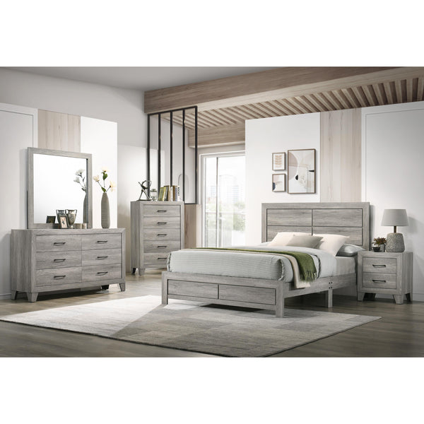 Crown Mark Hopkins B9320 7 pc Queen Platform Bedroom Set IMAGE 1