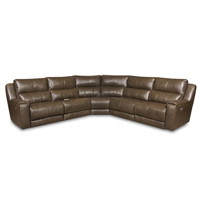 Southern Motion Dazzle Power Reclining Fabric Sectional Dazzle 883 Sectional (Kobe Mocha) IMAGE 1