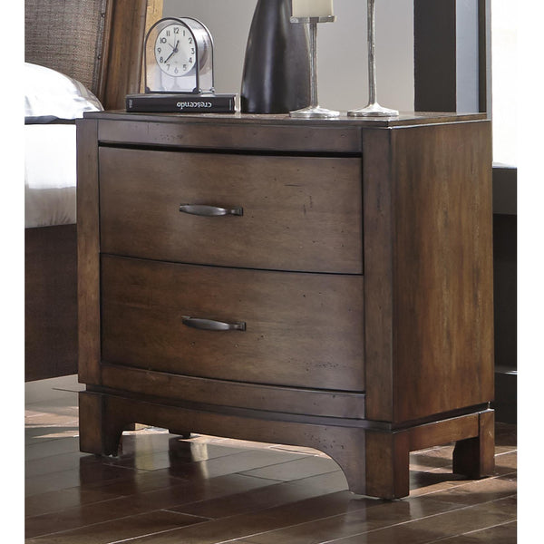 Liberty Furniture Industries Inc. Avalon 2-Drawer Nightstand 705-BR61 IMAGE 1