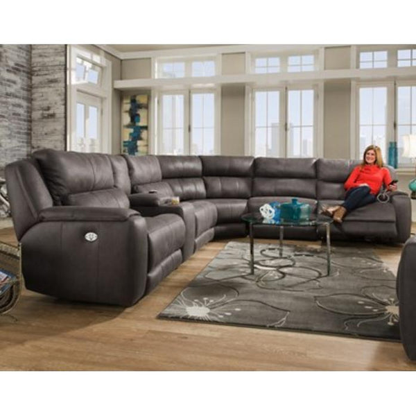 Southern Motion Dazzle Power Reclining Leather 6 pc Sectional 883-05/883-47/883-92/883-84/883-80/883-08 IMAGE 1