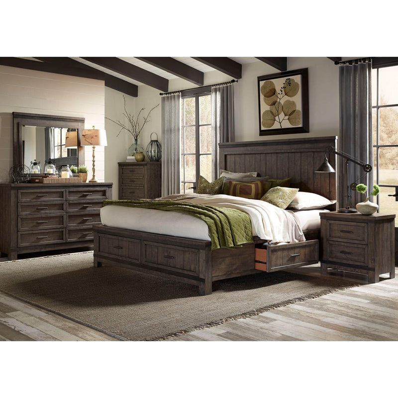 Liberty Furniture Industries Inc. Thornwood Hills Queen Bed with Storage 759-BR-Q2S IMAGE 2