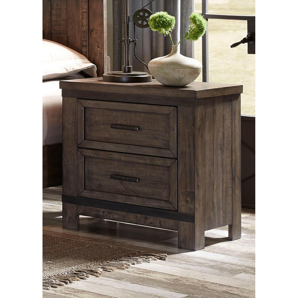 Liberty Furniture Industries Inc. Thornwood Hills 2-Drawer Nightstand 759-BR61 IMAGE 1