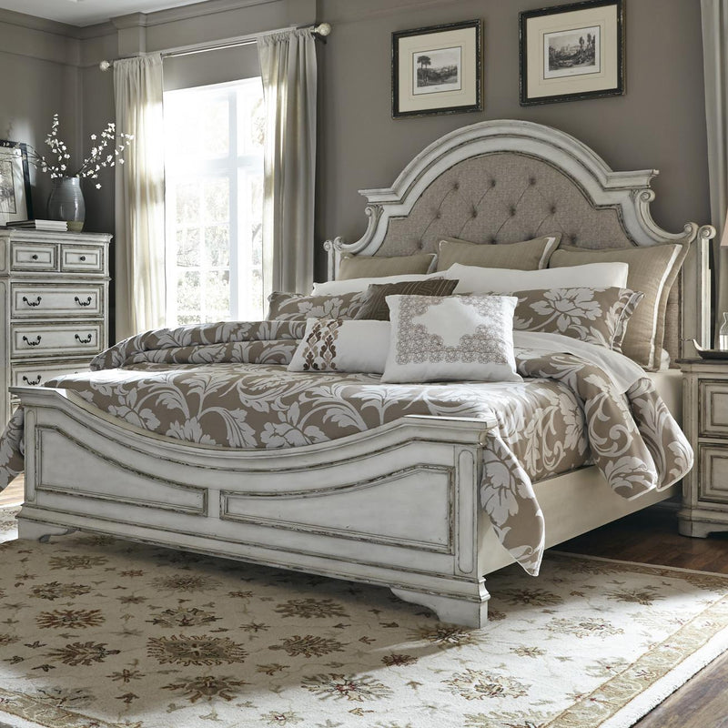 Liberty Furniture Industries Inc. Magnolia Manor Queen Upholstered Bed 244-BR-QUB IMAGE 1