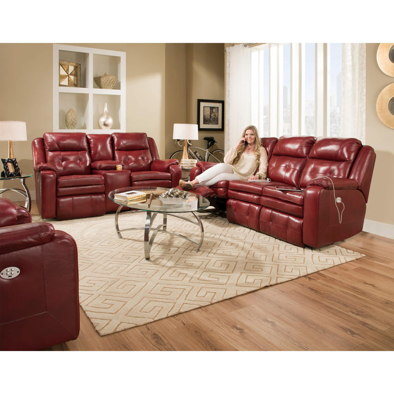 Southern Motion Inspire Power Reclining Leather Sofa 850-61P/906-42 IMAGE 2