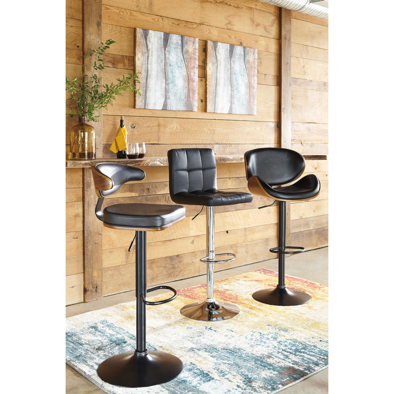 Signature Design by Ashley Bellatier Adjustable Height Stool Bellatier D120-130 (2 per package) IMAGE 6