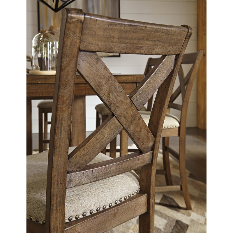 Signature Design by Ashley Moriville Counter Height Stool Moriville D631-124 (2 per package) IMAGE 3