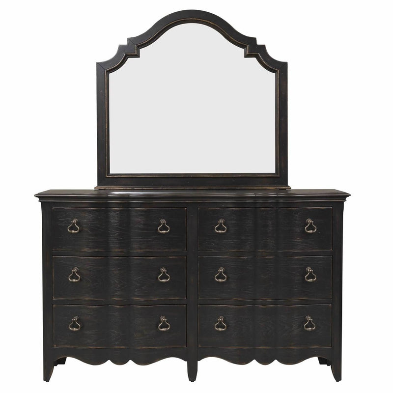 Liberty Furniture Industries Inc. Chesapeake Dresser Mirror 493-BR51 IMAGE 4