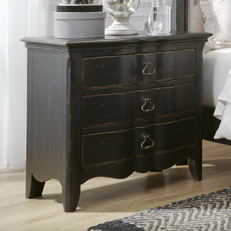 Liberty Furniture Industries Inc. Chesapeake 3-Drawer Nightstand 493-BR61 IMAGE 1