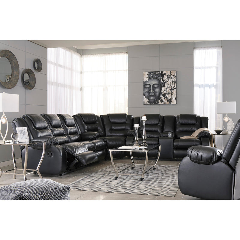 Signature Design by Ashley Vacherie Rocker Leather Look Recliner 7930825 IMAGE 5