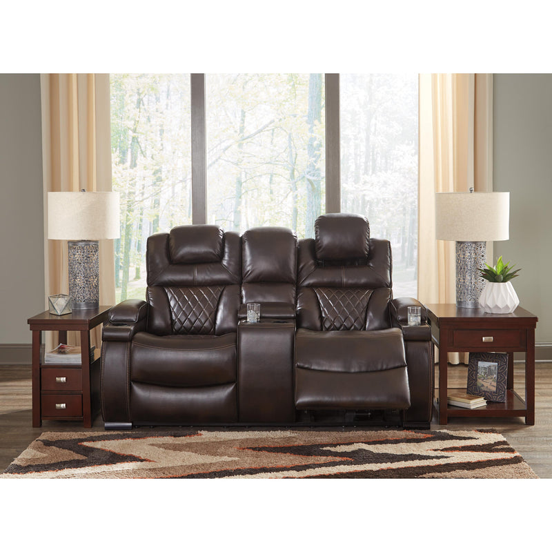 Signature Design by Ashley Warnerton Power Reclining Fabric Loveseat 7540718 IMAGE 4