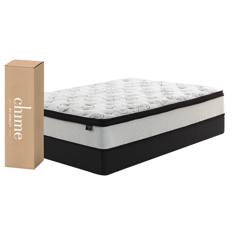 Sierra Sleep M697 Chime 12inch Hybrid Mattress Set (Queen) IMAGE 1