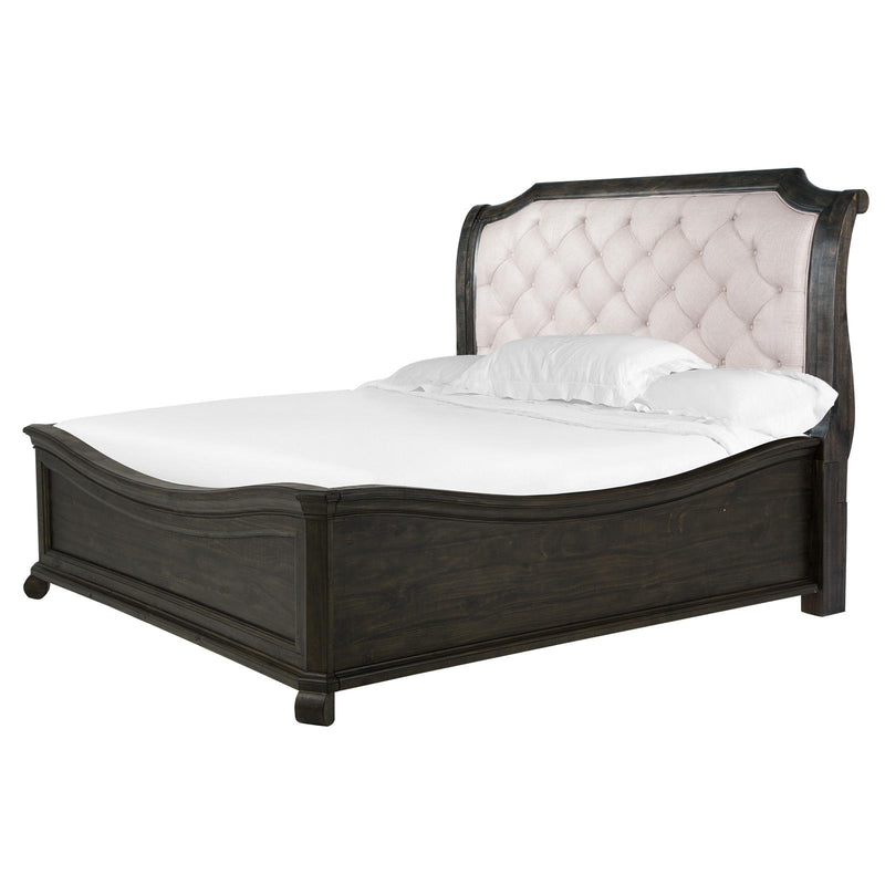 Magnussen Bellamy Queen Upholstered Sleigh Bed B2491-53H/B2491-55F/B2491-55R IMAGE 2